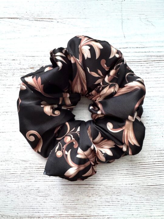 Satynowa gumka do włosów – LUXURY maxi