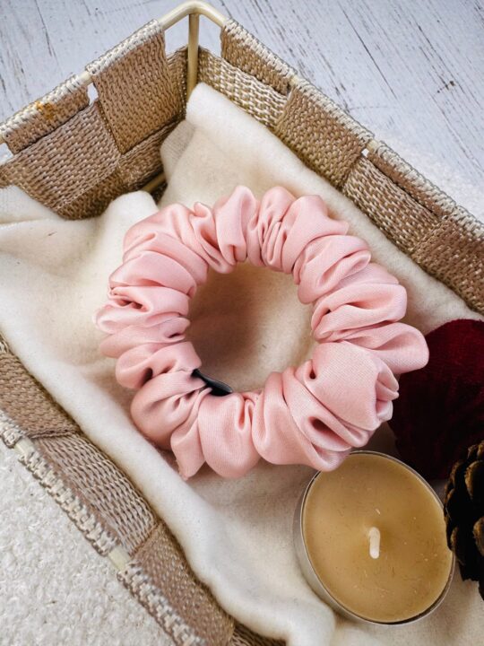 Satynowa gumka do włosów – PINKIE mini