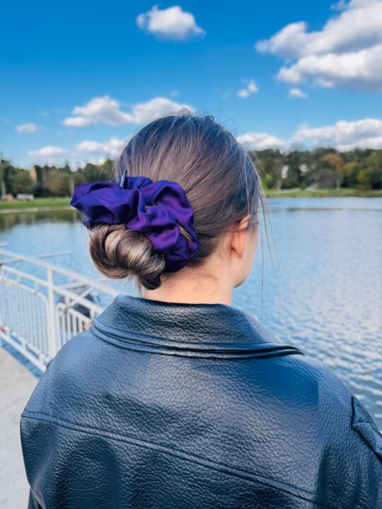 Satynowa gumka do włosów – PLUMP medium