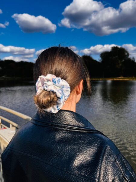 Satynowa gumka do włosów – HEAVEN medium