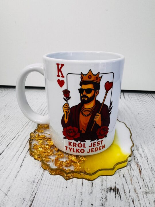 Kubek „Król jest tylko jeden”