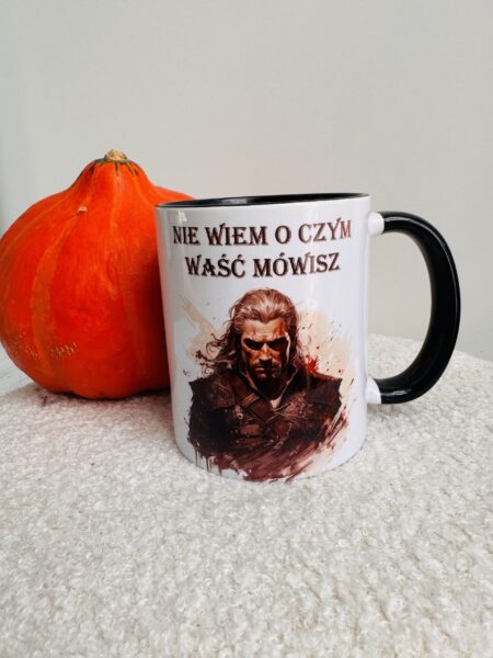 ☕ Kubek Wiedźmin „Nie wiem o czym waść mówisz”