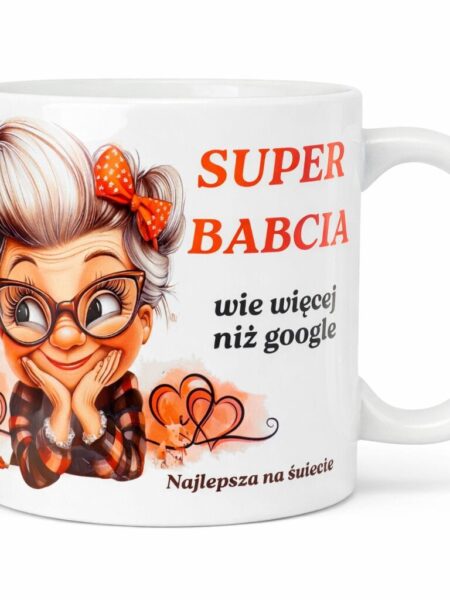 kubek super babcia