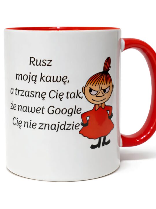 Kubek rusz moją kawę