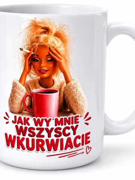 kubek barbi mem